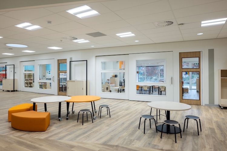 Geluidsisolerende schuifwanden S70; S90; S110; S110gl